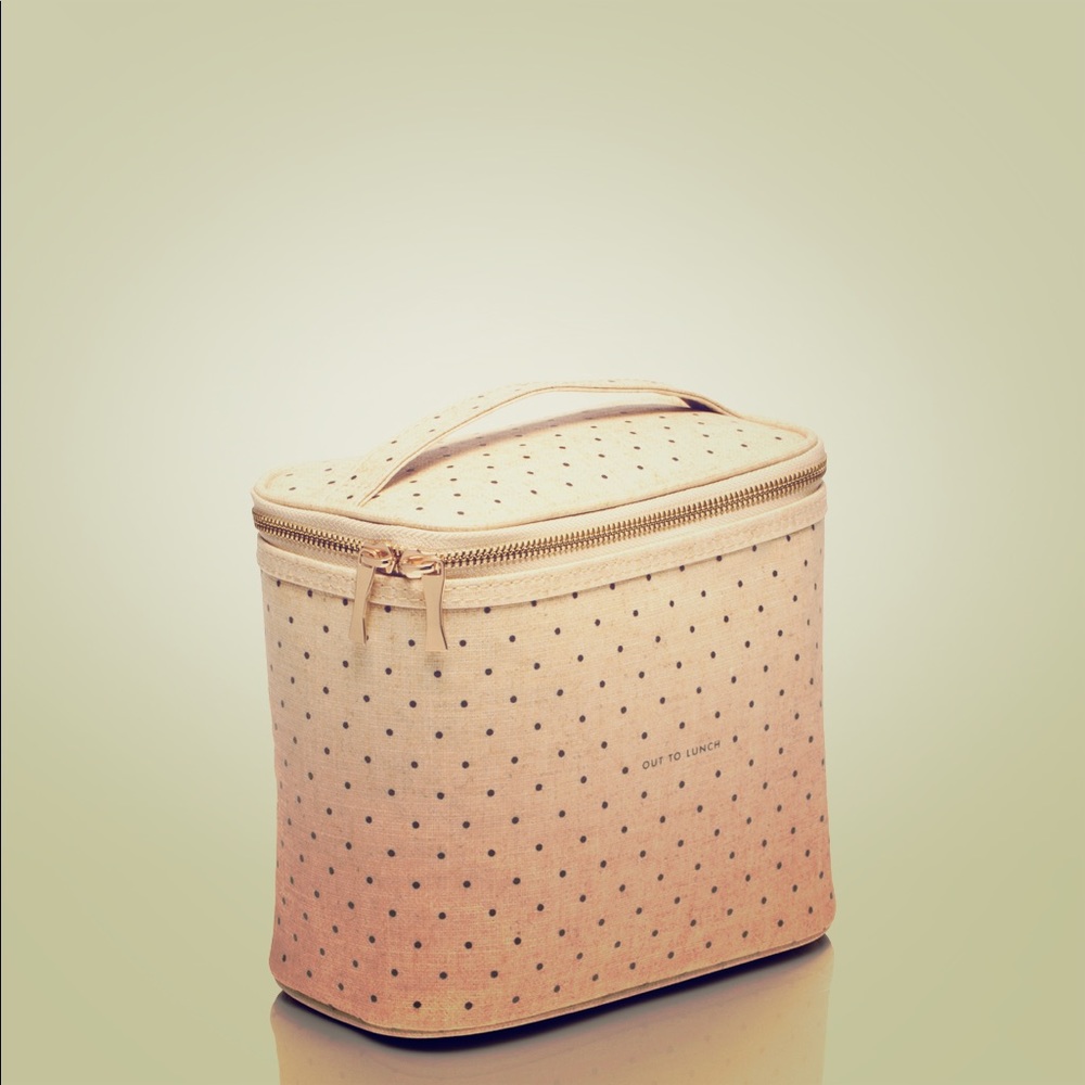 New! Kate Spade NY Out To Lunch Tote Polka Dot Bag